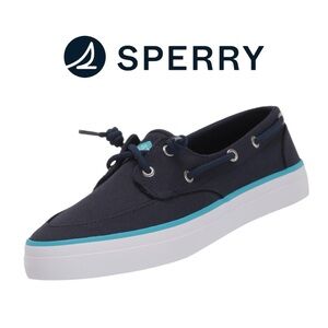 Sperry Women’s SeaCycled Crest Boat Lightweight‎ Navy Slip-On Sneaker - Size 8